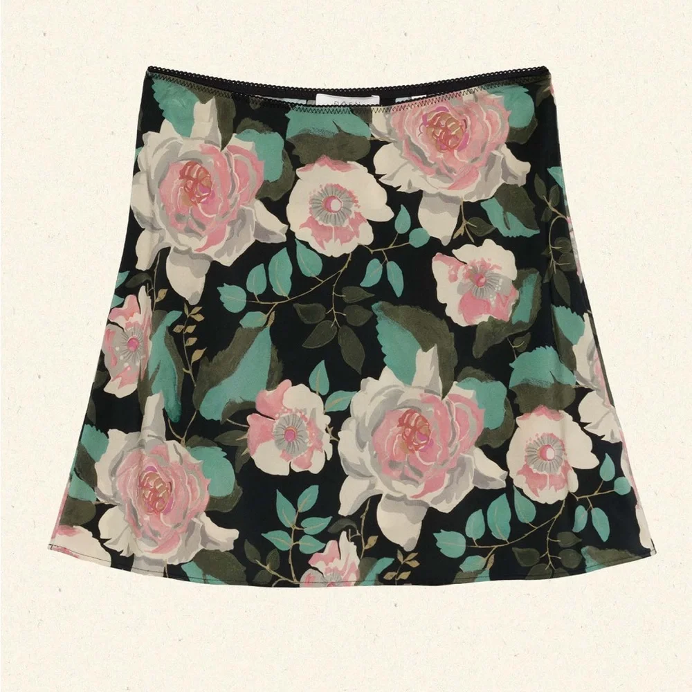 NWT Dôen Giulietta Skirt in Rose Garden Floral - Picture 3 of 9
